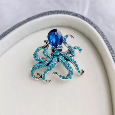 Octopus Brooch