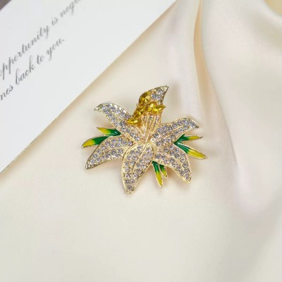 Lily Flower Brooch