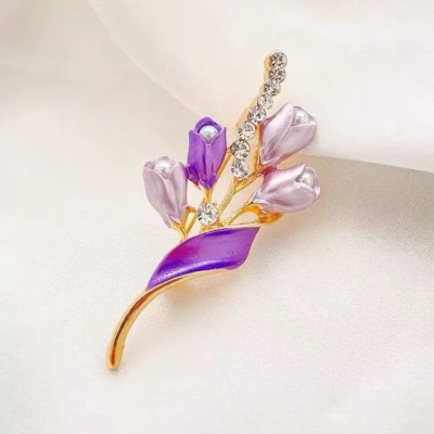 Tulip Flower Brooch