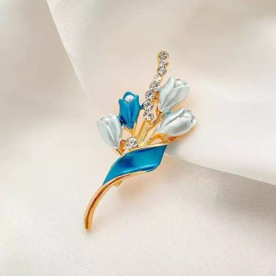 Tulip Flower Brooch