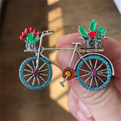 Bicycle Brooch