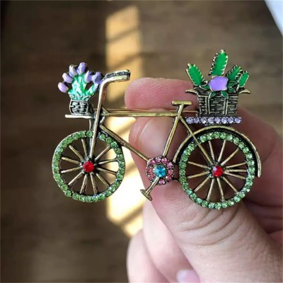 Bicycle Brooch