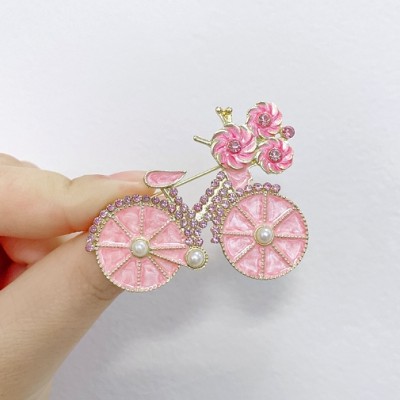 Pink Flower Bicycle