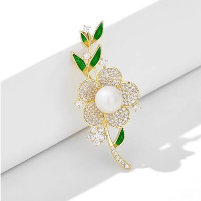 Temperament Flower Versatile Brooch