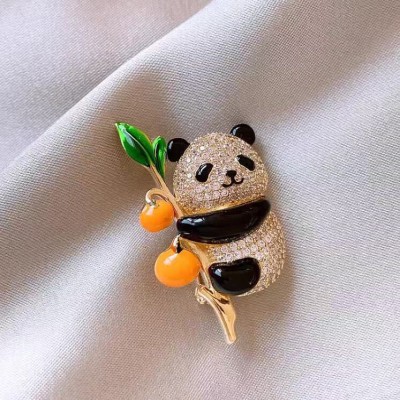 Panda Brooch