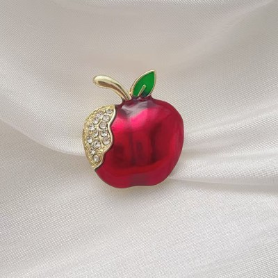 Apple Brooch