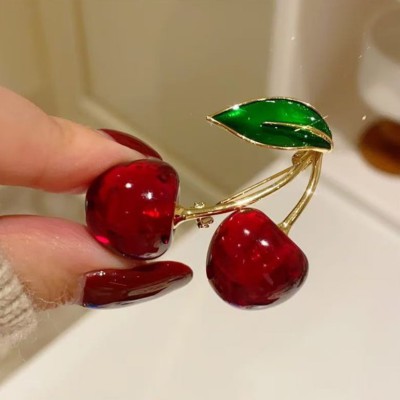 Cherry Brooch
