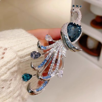 Luxury Peacock Spirit Brooch