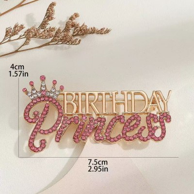 Crown fashion brooch