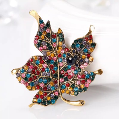 Maple Leaf Brooch