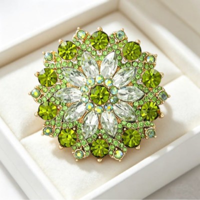 Large Sunflower Brooch