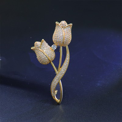Tulip Brooch