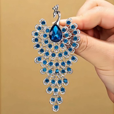 Peacock Brooch
