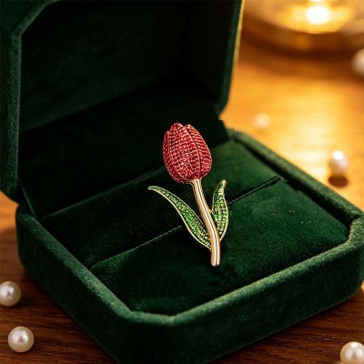 Tulip Brooch